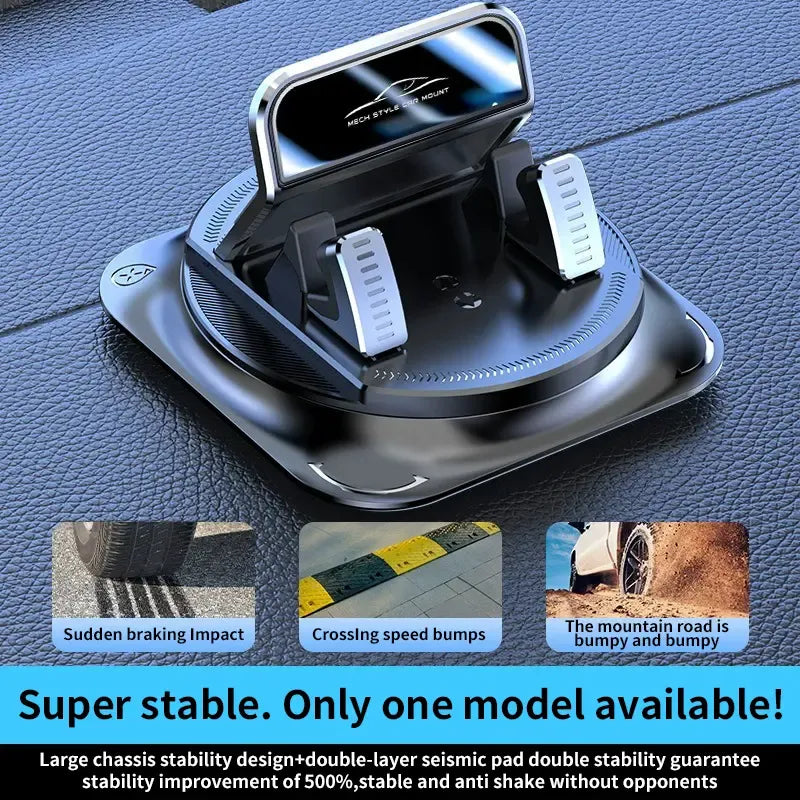 🚗Car phone holder 360 degree rotation📱