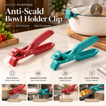 Multi-Purpose Anti-Scald Bowl Holder Clip