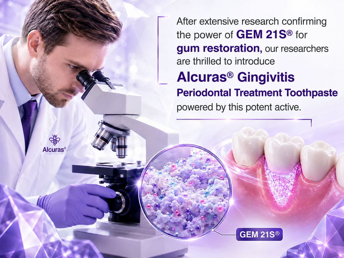 Alcuras® Gingivitis Periodontal Treatment Toothpaste