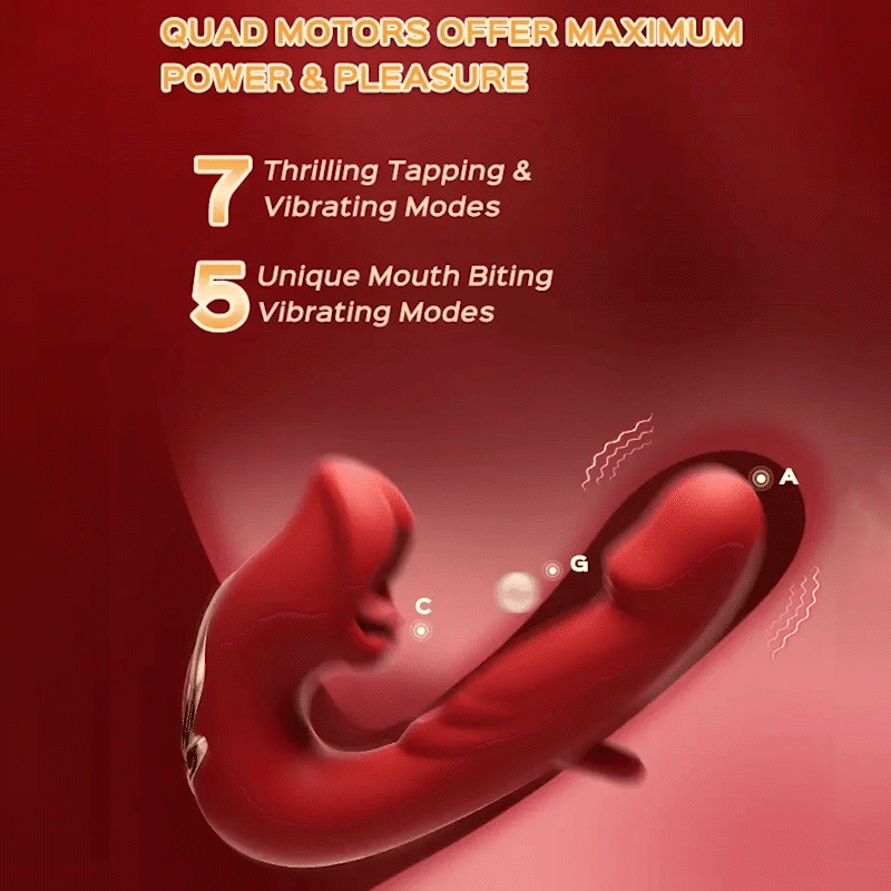 🔥 7 vibrations and 5 swing modes - G-spot vibrator