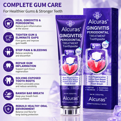 Alcuras® Gingivitis Periodontal Treatment Toothpaste