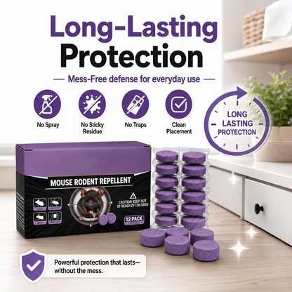 12-Pack Rodent Repellent Balls for Home Kitchen Effective Pest Control Solution