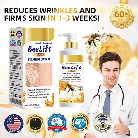 Alcuras® BeeLift Anti-Aging Firming Cream,Address Crepe & Sagging(🔥49% Off for a Limited Time!)