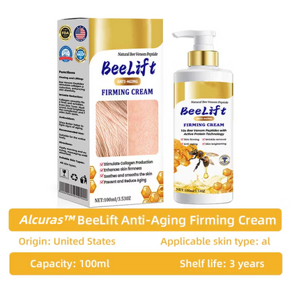 Alcuras® BeeLift Anti-Aging Firming Cream,Address Crepe & Sagging(🔥49% Off for a Limited Time!)