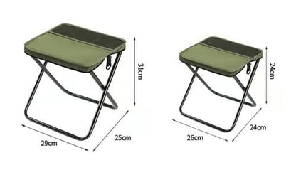 Take a Seat—Anywhere, Anytime!  Stay Comfortable on  the Go with the  Foldable Backpack Stool