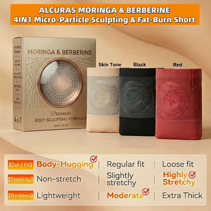 🔥Sfrcord®️ Official Brand Store |2026 4-In-1 Micro-Particle Sculpting & Fat-Burn Short